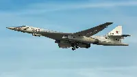 A Russian Tupolev Tu-160 bomber