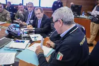 Emergenza coronavirus Roma, 3 febbraio 2020. Il capo Dpc Angelo Borrelli firma ordinanza di Protezione civile