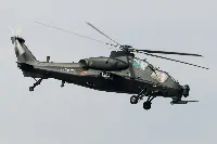 A WZ-10 attack helicopter of chinese army
