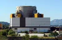 Creys-Malville nuclear power plant in France, the first to be flown over by a drone (wikipedia photo)