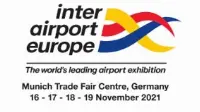 Logo of "inter airport Europe" rescheduled to November 2021 from 16–19 in Munich, due to Coronavirus (covid-19)