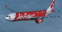 An airplane Air Asia