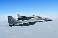 One of Mig-29 planes of Indian Air Force
