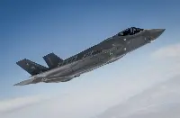 F-35 during a flight