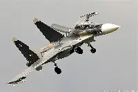 Russian Sukhoi Su-30SM fighter aircraft
