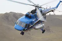 Elicottero in volo di Russian Helicopters