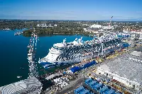 Fincantieri: consegnata "Enchanted Princess" a Monfalcone (Gorizia) il 30 settembre 2020