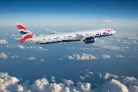 B-777X airplane of British Airways