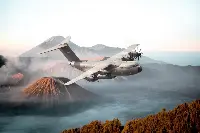 A-400M airplane of the Indonesia Ministry of Defence