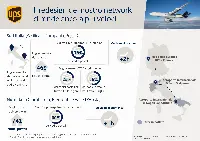 Infografica su nuovo volo Ups Napoli/Milano-Malpensa-Colonia