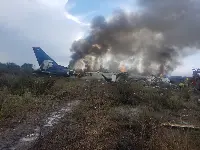 Embraer ERJ-190AR of Aeromexico that crashed after take-off at Durango airport