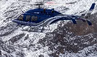 Bell 429 helicopter in flight