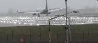 Aircraft in distress at Heathrow-London airport