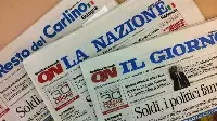 Quotidiani Il Resto del Carlino, La Nazione ed Il Giorno