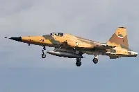 Northrop F-5F Tiger II military aircraft of Iran