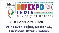 Logo of "DefExpo 2020" (February 5-8 in Lucknow, India)