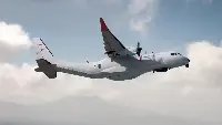 C-295 aircraft in flight of the Republic of Angola