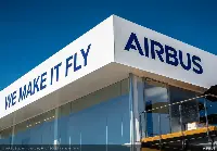 "Farnborough 2018". Airbus exhibit stand