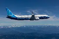 B-737/10 aircraft in flight