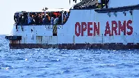 nave della Ong Open Arms per il soccorso in mare