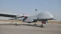 A military war drone developed by Israel Aerospace Industries