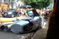 Robinson R-44 Raven II helicopter that crash today (04/01/2019) in Brazil