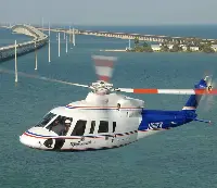 Sikorsky S-76/C helicopter for medical transport