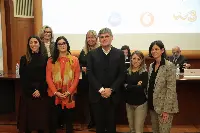 Lorenzo Benigni, Svp relazioni governative ed istituzionali di Elettronica, nonché presidente del tavolo tecnico di Cyber Security di Unindustria, riceve premio