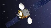 Geostationary Koreasat 5A telecommunication satellite