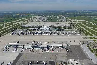 Munich Airport aerial view