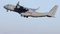 C-295 airplane in flight to the Republic of Mali