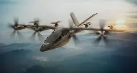 A eVtol VA-X4 of British Vertical Aerospace