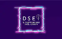 DSEI 2023 defense and security exhibition logo