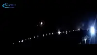 Incidente aereo del velivolo Eurofighter del 37esimo Stormo di Trapani dell’Aeronautica militare italiana (Ami) ripreso da un sistema di videosorveglianza il 13 dicembre 2022
