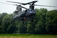 Chinook helicopter operated by the Luftwaffe