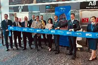 ITA Airways: a ribbon-cutting ceremony was held at the departure gate in San Francisco in early July 2023