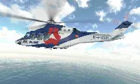 AW-139 helicopter of Wiking