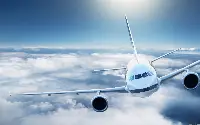 Aereo in volo
