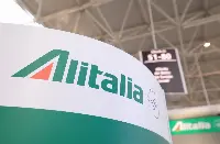 Logo of Alitalia aircraft