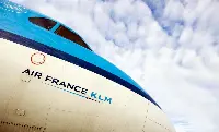Air France-KLM logo on an aircraft