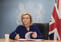 British Prime Minister Liz Truss