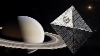 The solar sail developed by the French company Gama