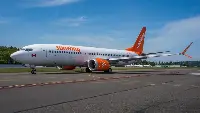 A Boeing B-737 MAX from Sunwing