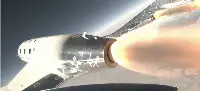 First space flight of Virgin Galactic’s Unity 22