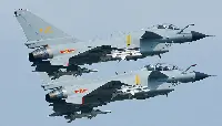 Chinese Chengdu J-10 aircraft
