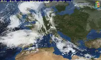 Il tempo sull'Italia, in particolare sull'evoluzione dell'uragano Apollo che interessa le Regioni Sicilia e Calabria a fine ottobre 2021