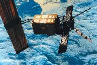 The Earth observation satellite ERS-1 in orbit