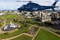 AW-119Kx helicopter in flight of the Brazilian Polícia Rodoviária Federal
