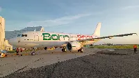An A-320 from the fleet of ITA (Italia trasporto aereo) with “Born in 2021” livery, celebrating the birth of the new carrier, which leaves the hangar ready for take-off scheduled for next October 15, 2021