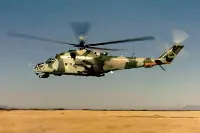 Mi-24 Hind by an archive's photo